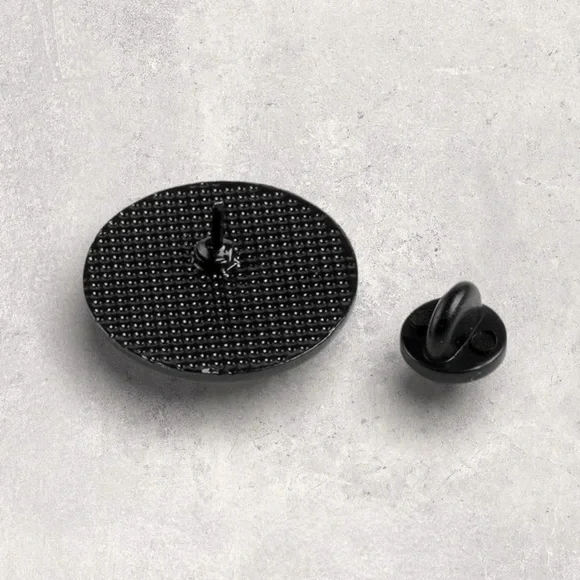 NEW Cat Yin Yang Enamel Pin Brooch - Picture 2 of 2